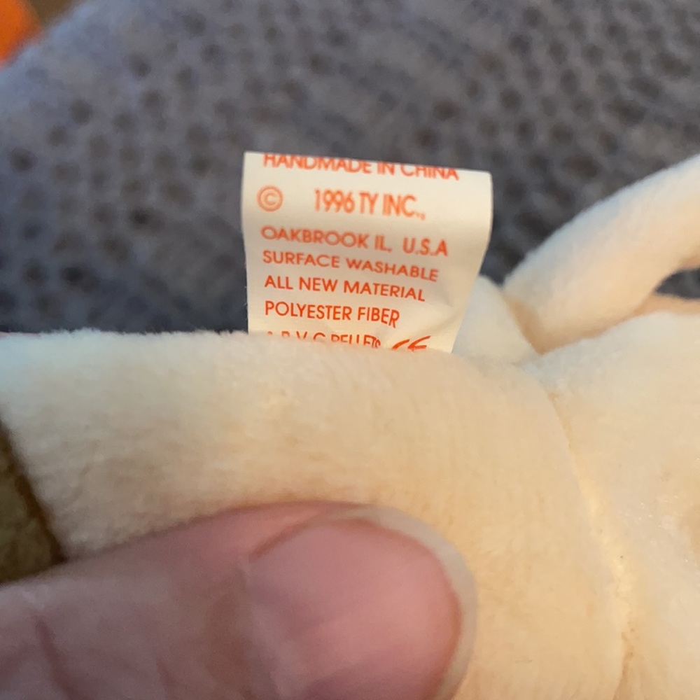 Snip the Siamese cat beanie baby. - Picture 8 of 8